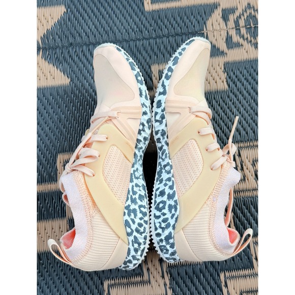 Adidas Stella McCartney Training Shoes Knit Sneakers Peach US 7.5 - Picture 6 of 8
